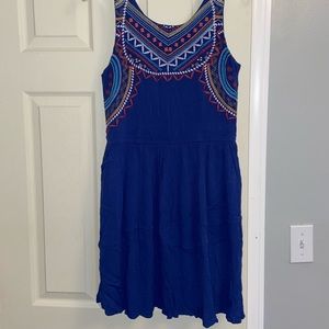 Xhilaration dress, size M. Blue/purple color